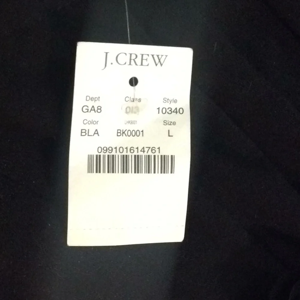J. Crew black dress